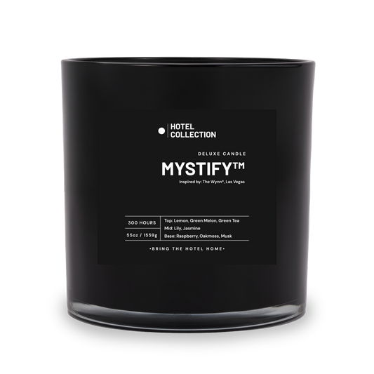 Hotel Collection Deluxe Mystify™ Candle Candle Hotel Collection Black