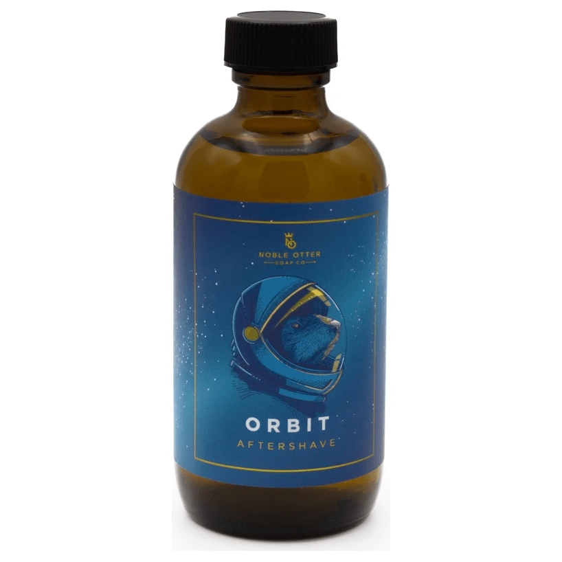 Noble Otter Soap Co. Orbit Shaving Collection Shaving Set Pasteur Pharmacy Aftershave Splash 4 oz