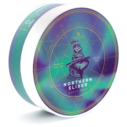 Noble Otter Soap Co. Northern Elixir Shaving Collection Shaving Set Pasteur Pharmacy Shaving Soap 4 oz