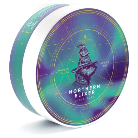 Noble Otter Soap Co. Northern Elixir Shaving Collection Shaving Set Pasteur Pharmacy Shaving Soap 4 oz