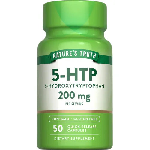 Nature's Truth 5-HTP Capsules, 200 mg - 50 Count Vitamins & Supplements Pasteur Pharmacy