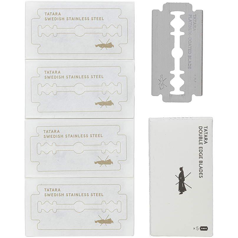Tatara Double Edge Blades - 5 Blades Razor Blades Pasteur Pharmacy