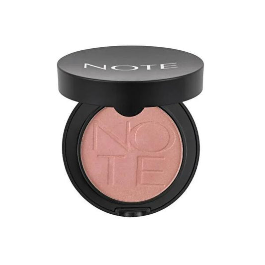 Note Cosmetics Luminous Silk Compact Blush: Logra un brillo rosado radiante y natural con aceite de argán y vitamina E - Para todo tipo de piel
