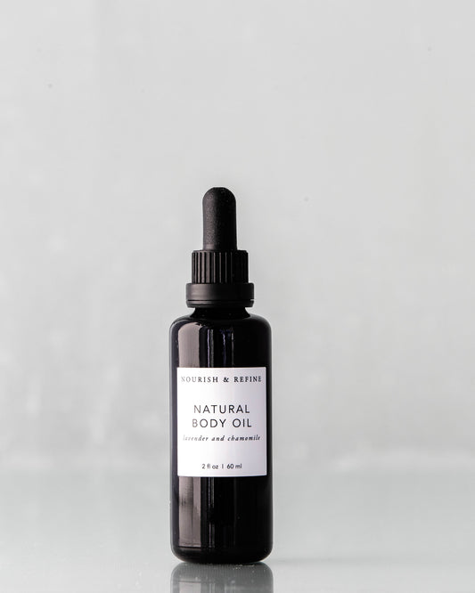 Nourish and Refine Natural Body Oil Organic Body Oil Nourish and Refine