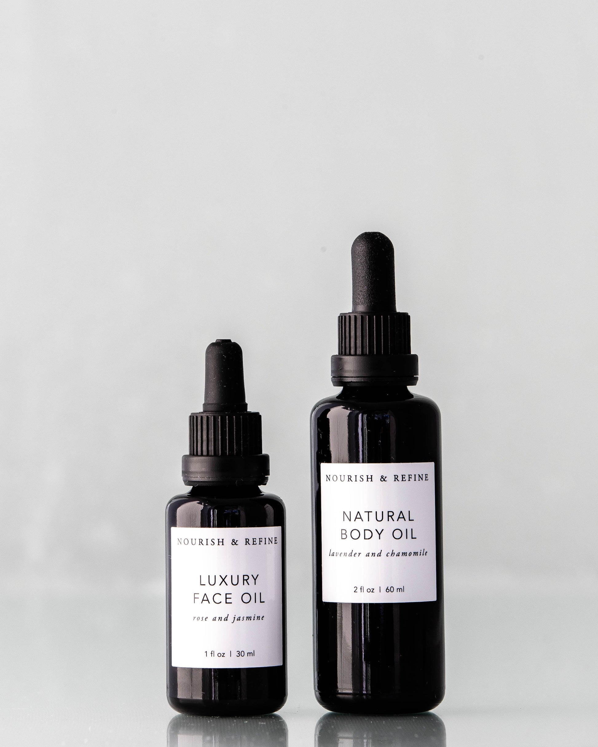 Nourish and Refine Luxury Face Oil Organic Facial Oil Nourish and Refine