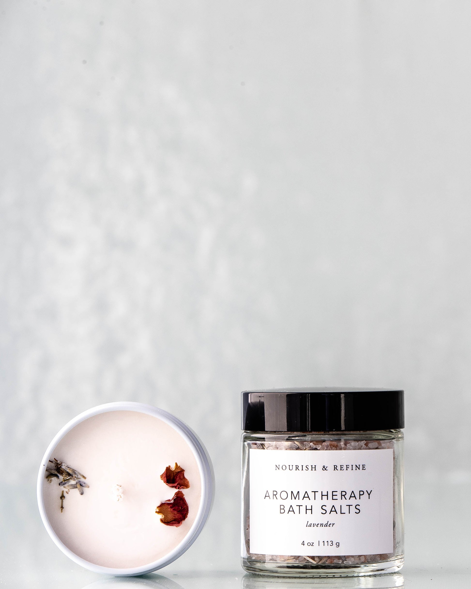 Nourish and Refine Luxury Bath Set Organic Bath Sets Nourish and Refine