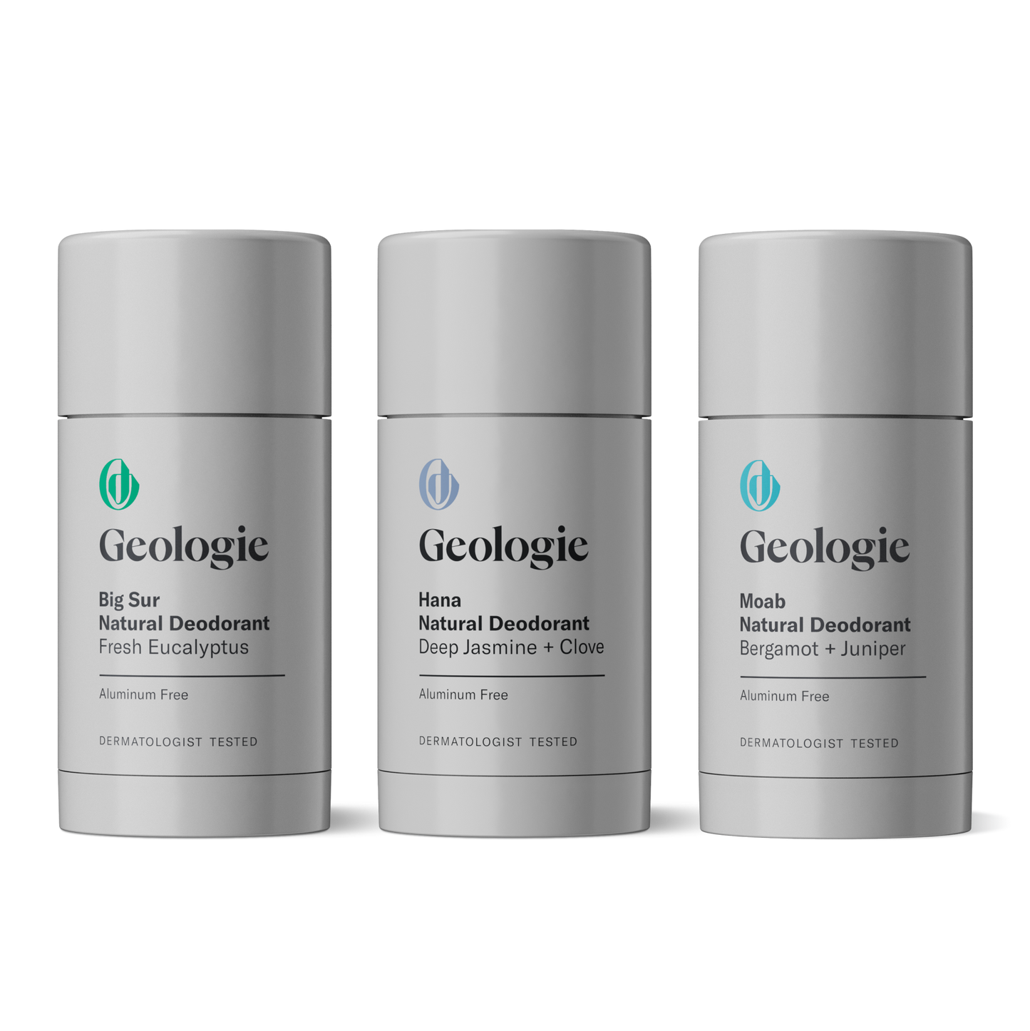 Geologie Natural Deodorant Body Care Geologie Party Pack 3-Pack