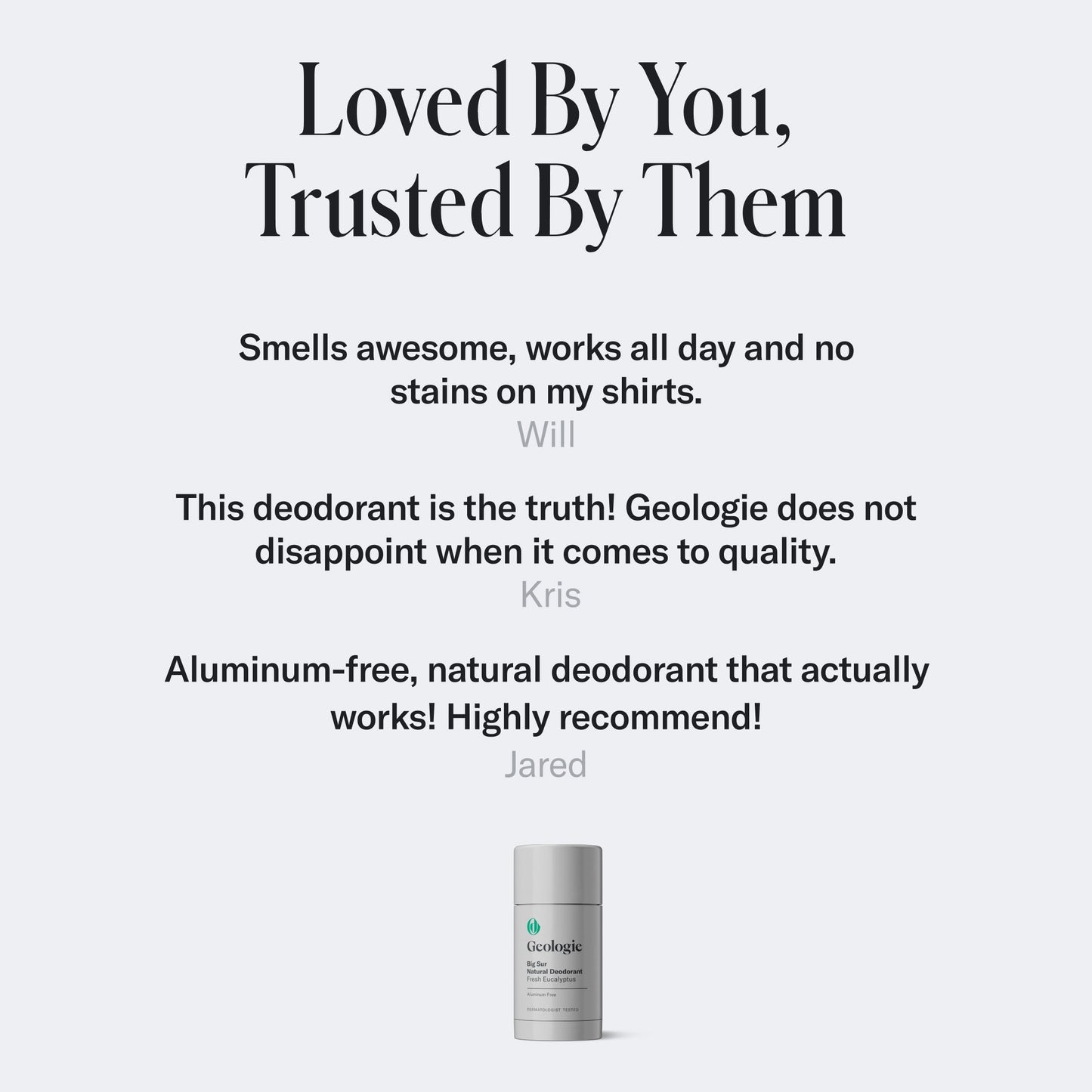 Geologie Natural Deodorant Body Care Geologie
