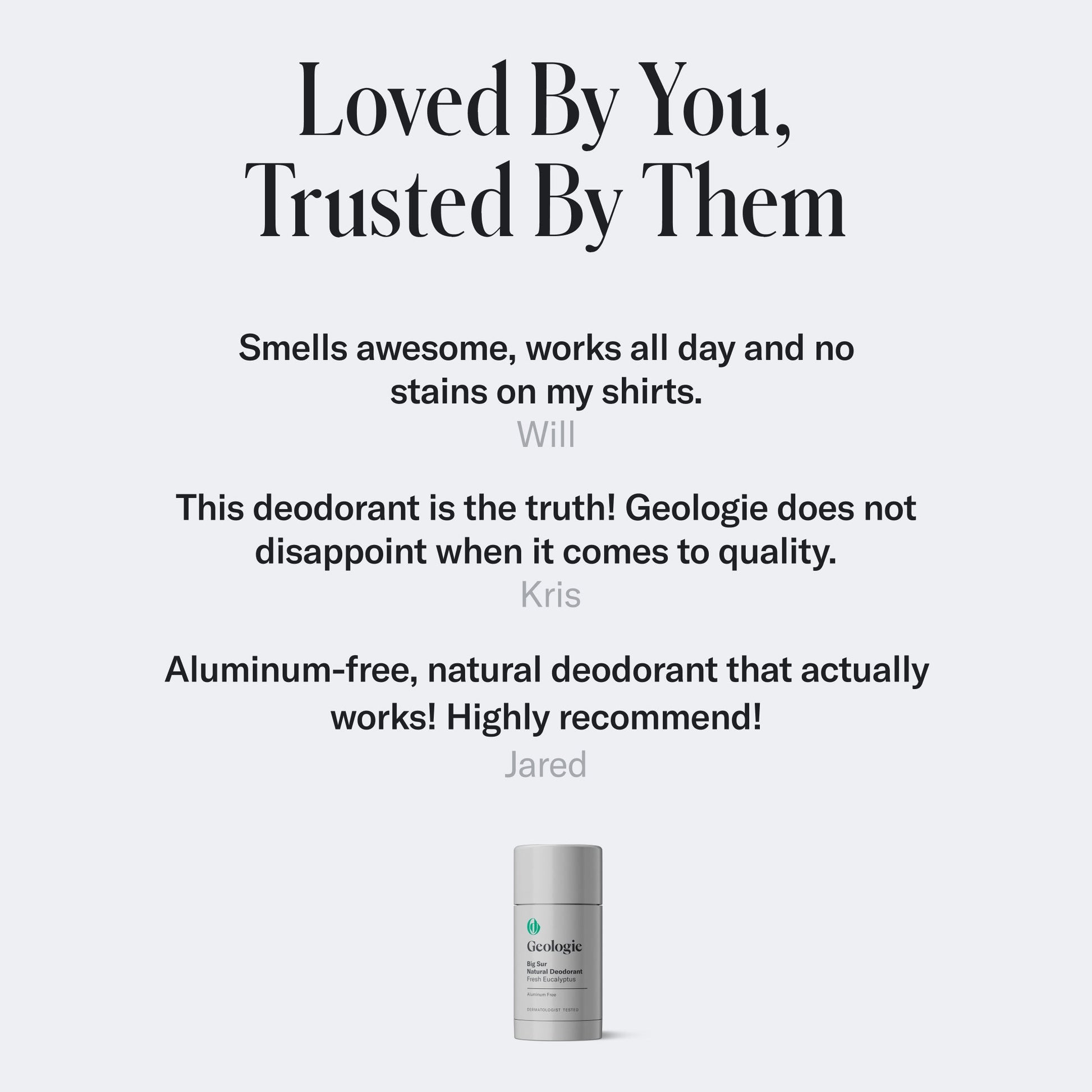 Geologie Natural Deodorant Body Care Geologie