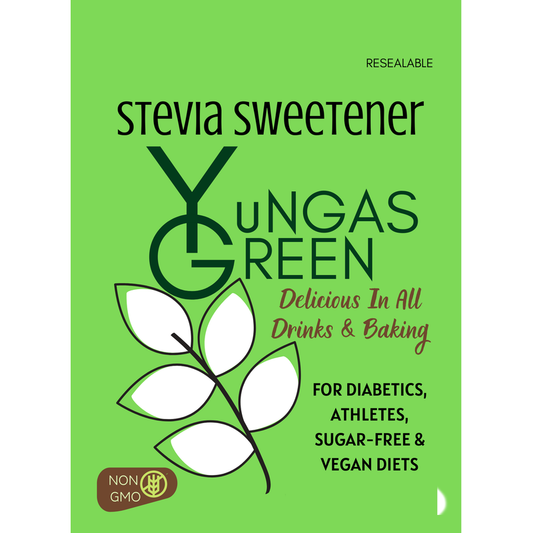 Naturamericas Yungas Green Stevia Sweetener Stevia Sweetener Pasteur Pharmacy 0.75oz (5g) - Sample Size