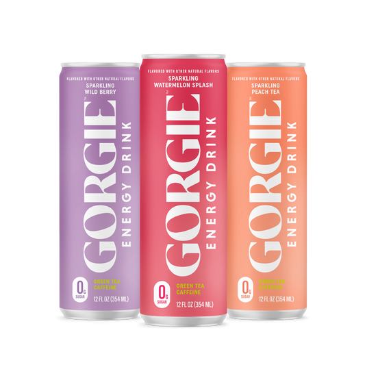 GORGIE The Original Variety Pack - 12 Cans Pack Energy Drink GORGIE
