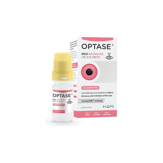 Optase MGD Advanced Dry Eye Drops Preservative 0.33 Oz Eye Drops Pasteur Pharmacy