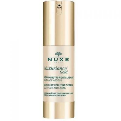 Sérum anti-âge Nuxe Nuxuriance Gold - Soin revitalisant naturel à l'acide hyaluronique