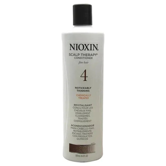 Nioxin System 4 Cleanser for Fine Chemically Enh. Noticeably Thinning Hair 16.9 Oz Hair Care Product Pasteur Pharmacy