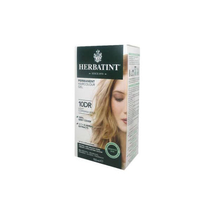 Tinte para el cabello Herbatint - 10DR Rubio cobrizo dorado claro