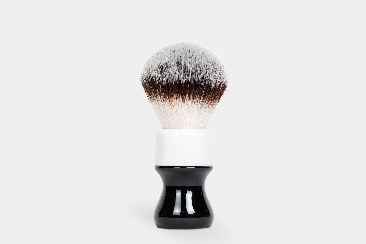 Noble Otter Synthetic Shave Brush - Black/White - 26MM Shaving Brush Noble Otter