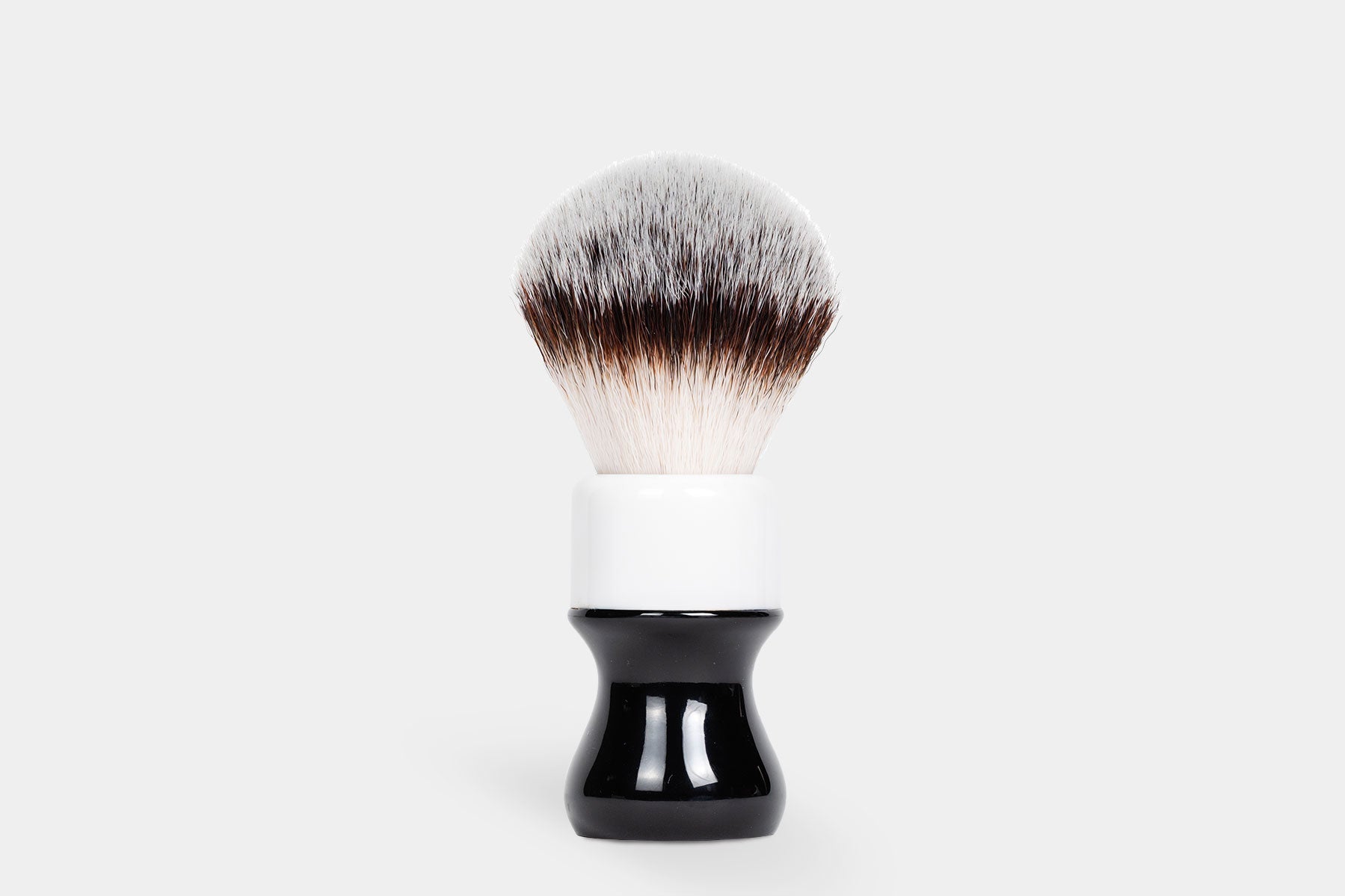 Noble Otter Synthetic Shave Brush - Black/White - 26MM Shaving Brush Noble Otter