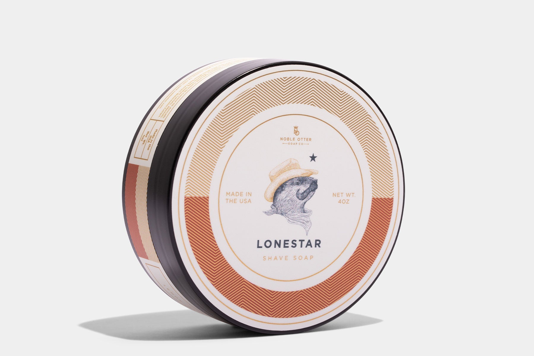 Noble Otter Lonestar Shave Soap Shaving Soap Noble Otter