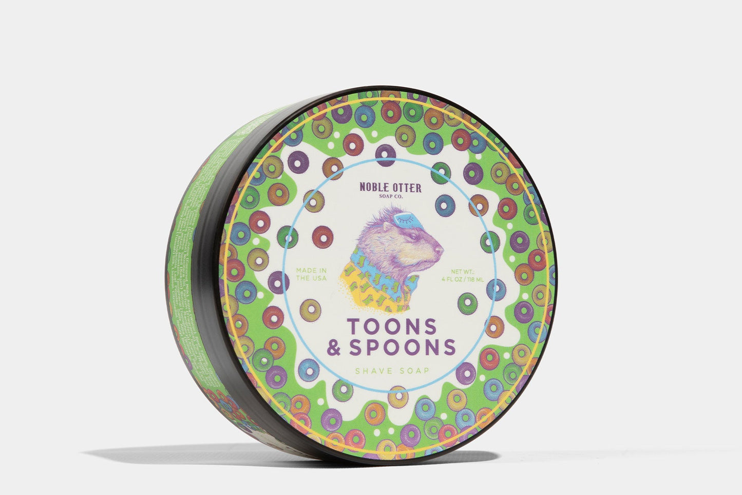 Noble Otter Toons & Spoons Shave Soap Shaving Soap Noble Otter