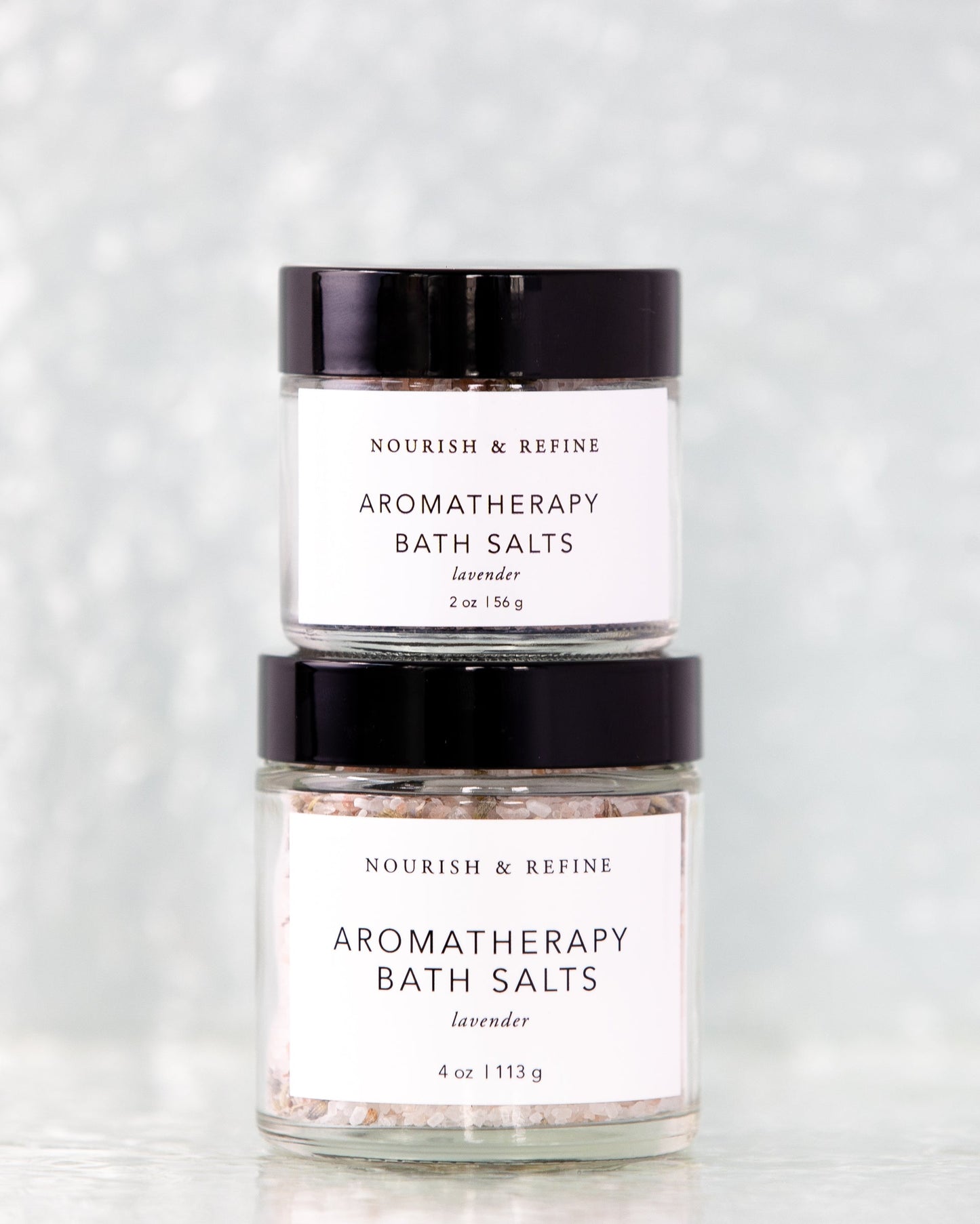 Nourish and Refine Aromatherapy Bath Salts Organic Bath Salts Nourish and Refine