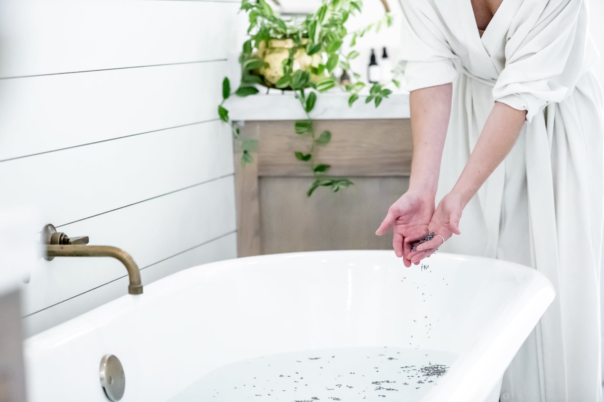 Nourish and Refine Aromatherapy Bath Salts Organic Bath Salts Nourish and Refine