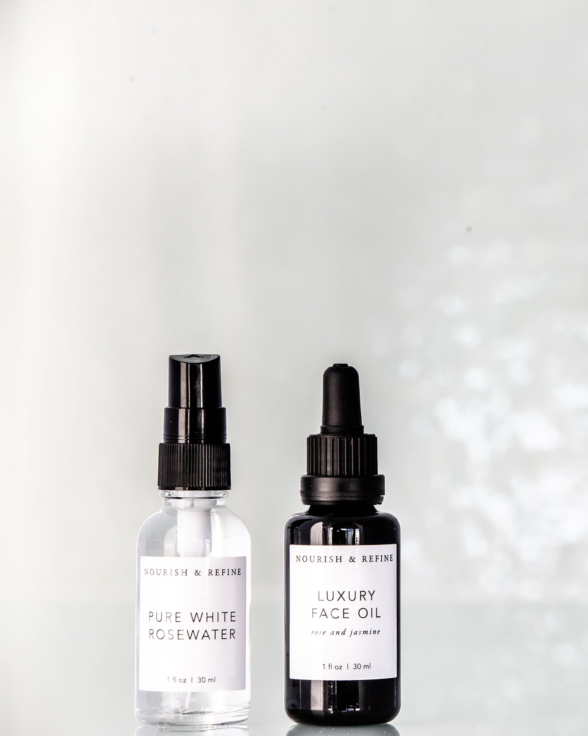 Nourish and Refine Luxury Face Oil Organic Facial Oil Nourish and Refine