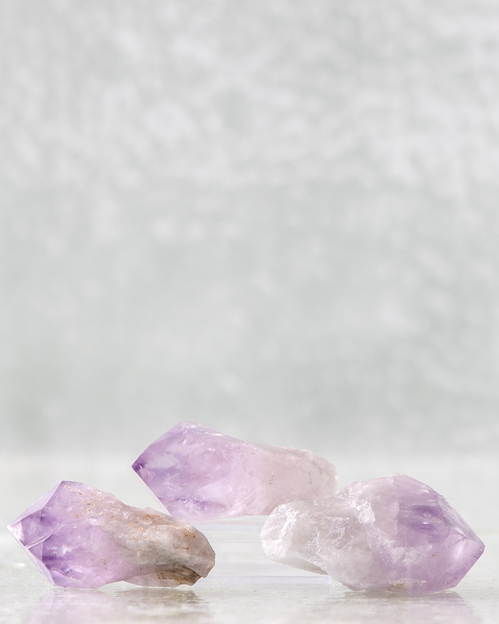 Nourish and Refine Amethyst Point Crystals Nourish and Refine