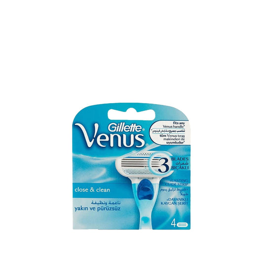 Gillette Venus 4-Pack Razor Blades for Women - Compatible Replacement Blades for Smooth Shaving