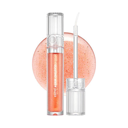 rom&nd Glasting Water Gloss - Brillo labial hidratante para un acabado de alto brillo