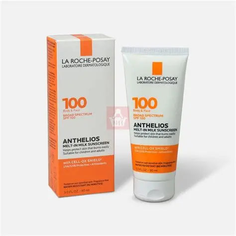 La Roche Posay Anthelios 100 Melt in Milk Sunscreen SPF 100 For Face & Body - 90ml Skin Care Pasteur Pharmacy