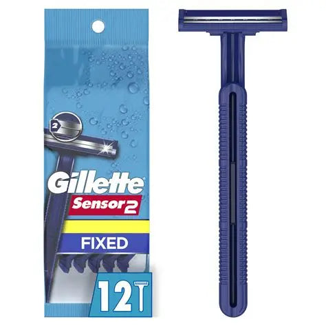 Gillette Sensor2 Disposable Razors, 12 Count Shaving & Grooming Pasteur Pharmacy