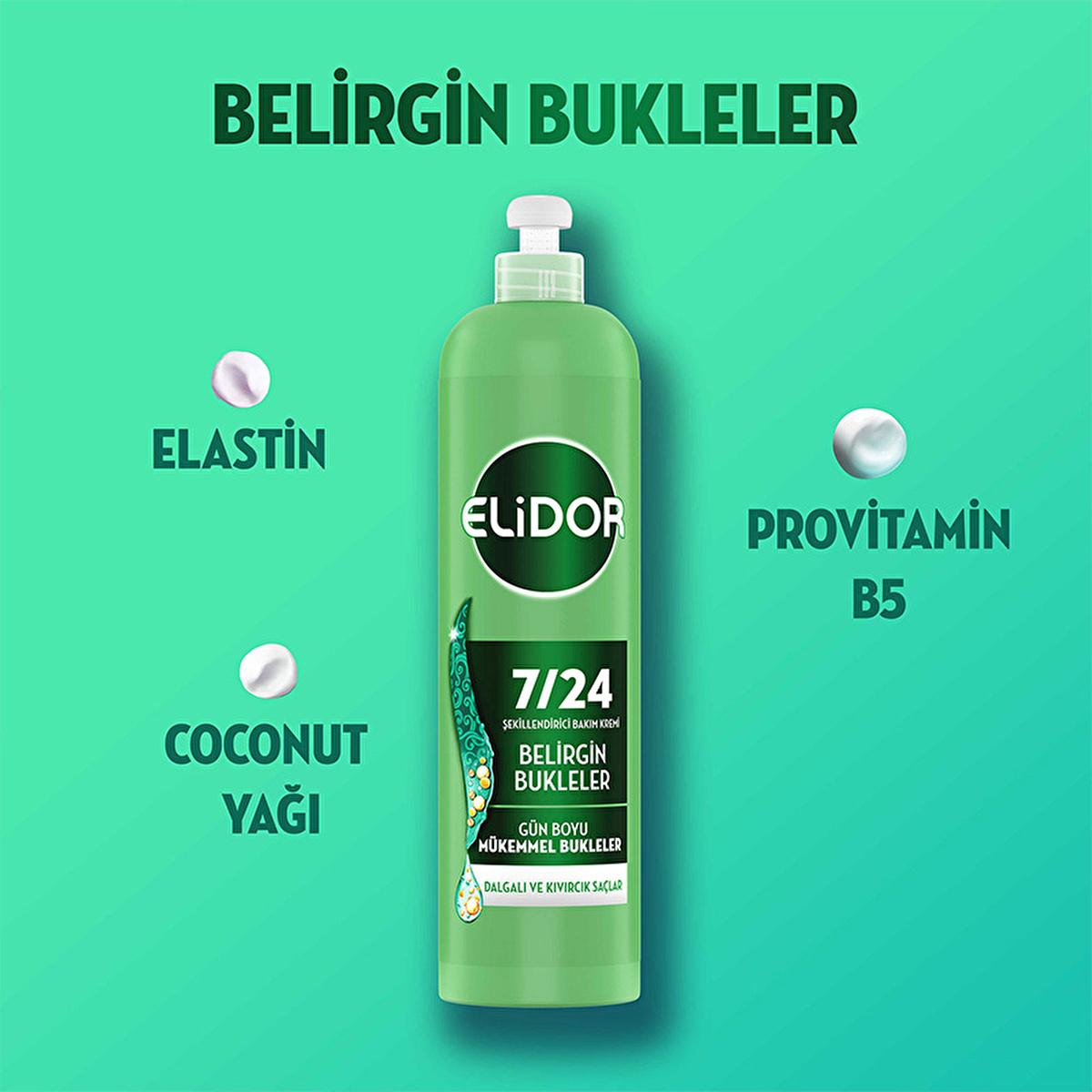 Crema para peinar Elidor Defining Curl - Realza tus ondas y rizos | 240 ml