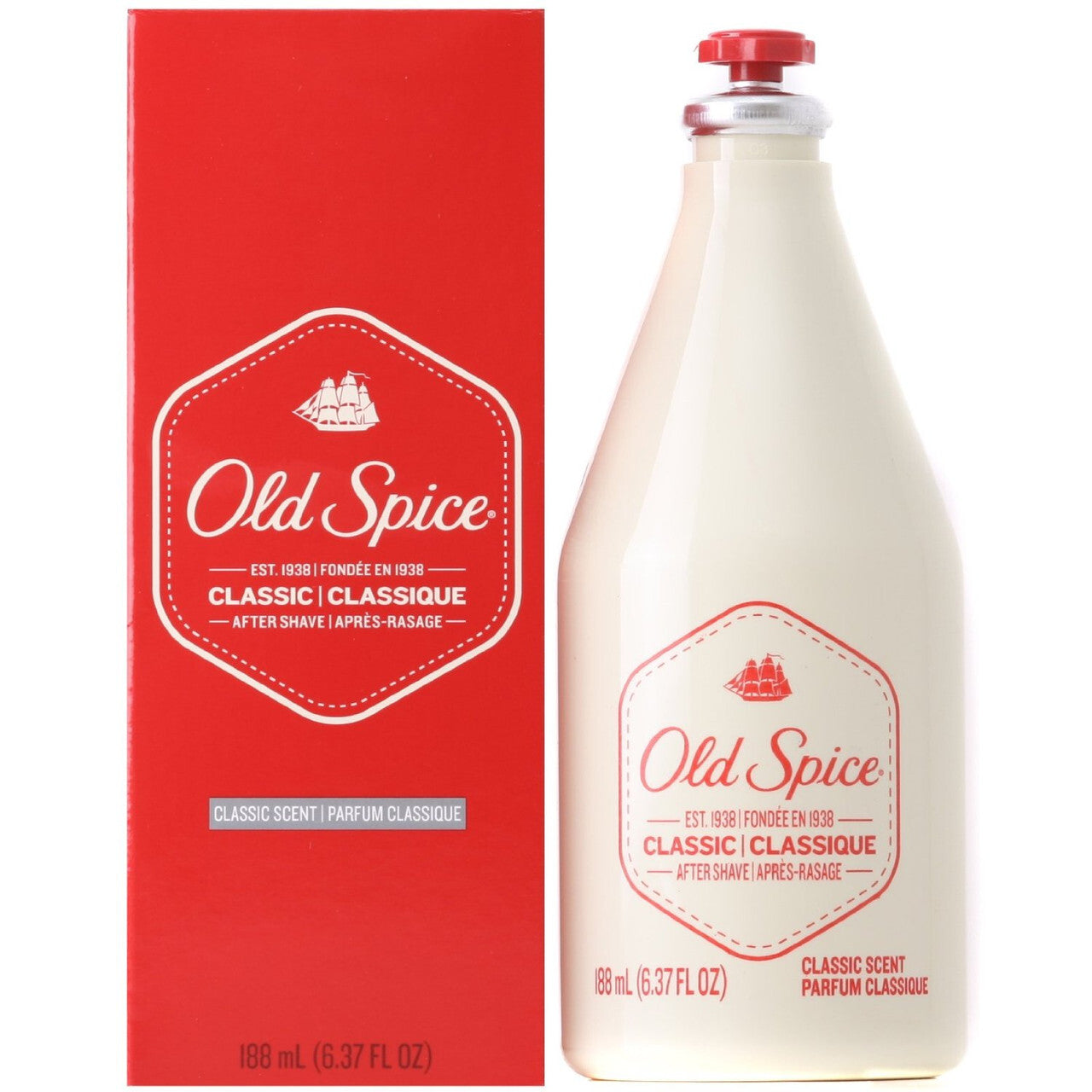 OLD SPICE 6.37 OZ AFTERSHAVE SPLASH Men Fragrant Nest