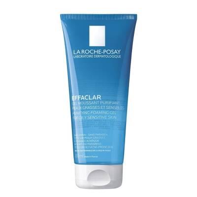La Roche Posay Effaclar Gel 200ml - Gel limpiador facial sin jabón para pieles sensibles y grasas