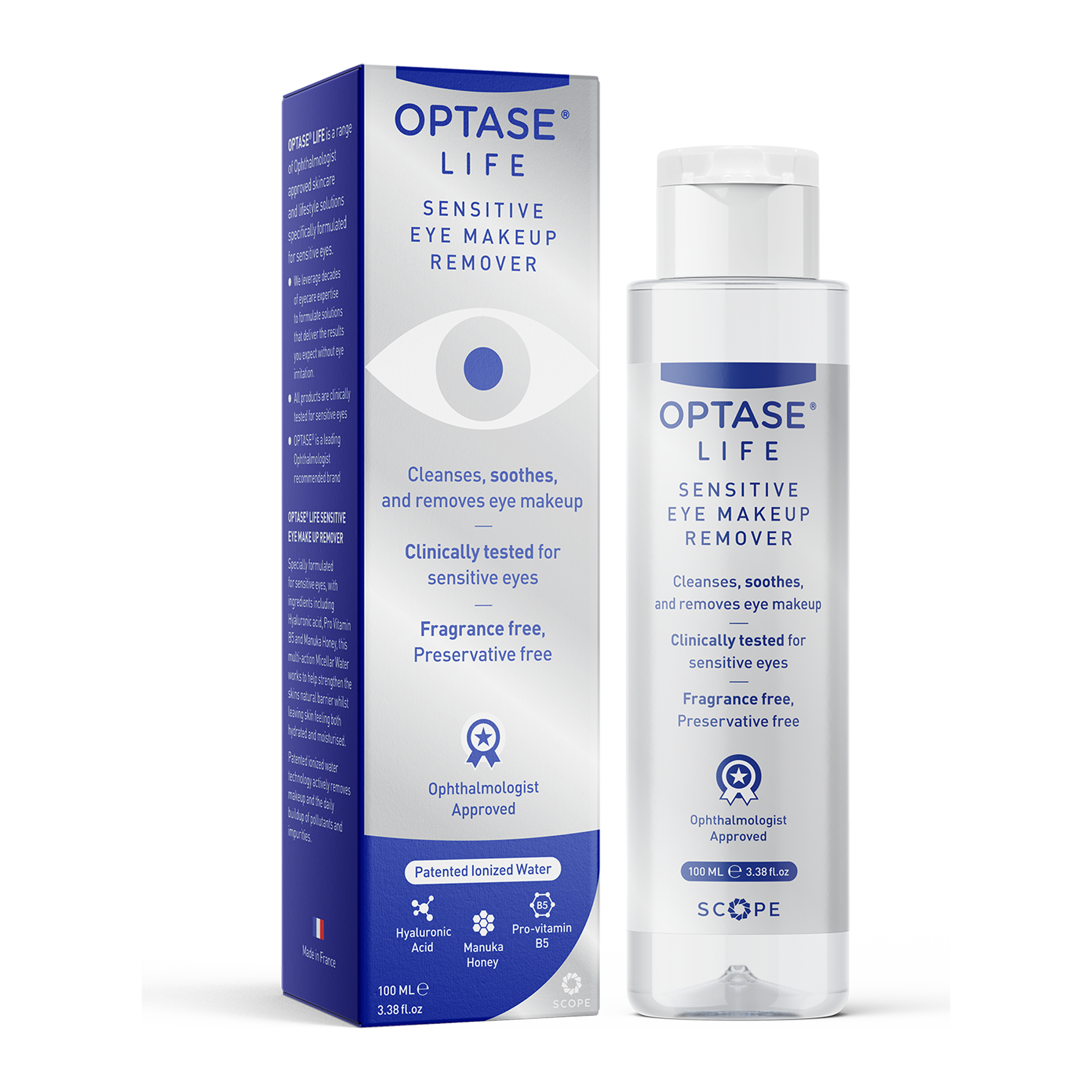 Optase Life Sensitive Eye Makeup Remover 100ml Eye Makeup Remover Pasteur Pharmacy