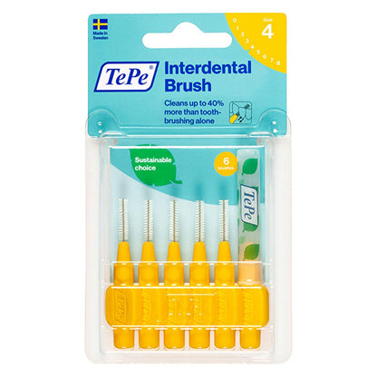 Brossette interdentaire TePe 0,7 mm - Améliorez votre hygiène bucco-dentaire grâce à un nettoyage de précision