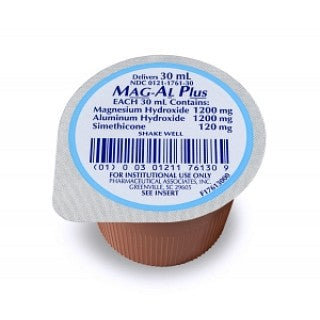 Magnesium-Aluminum-Simethicone Oral Suspension, 30 mL Unit-Dose Cups (100 Per Case) Medicine & Drugs Pasteur Pharmacy