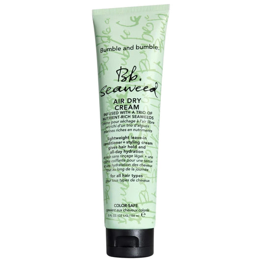 Seaweed Nourishing Air Dry Cream - Hydrating Hair Care for Frizz Reduction & All-Day Hold