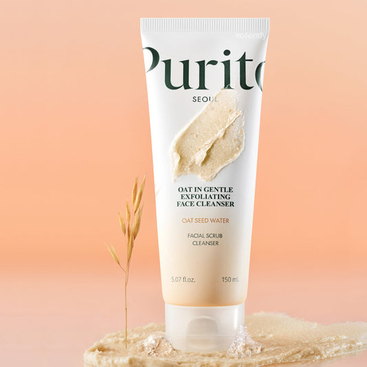 Nettoyant et masque exfoliant doux à l'avoine Purito 150 ml