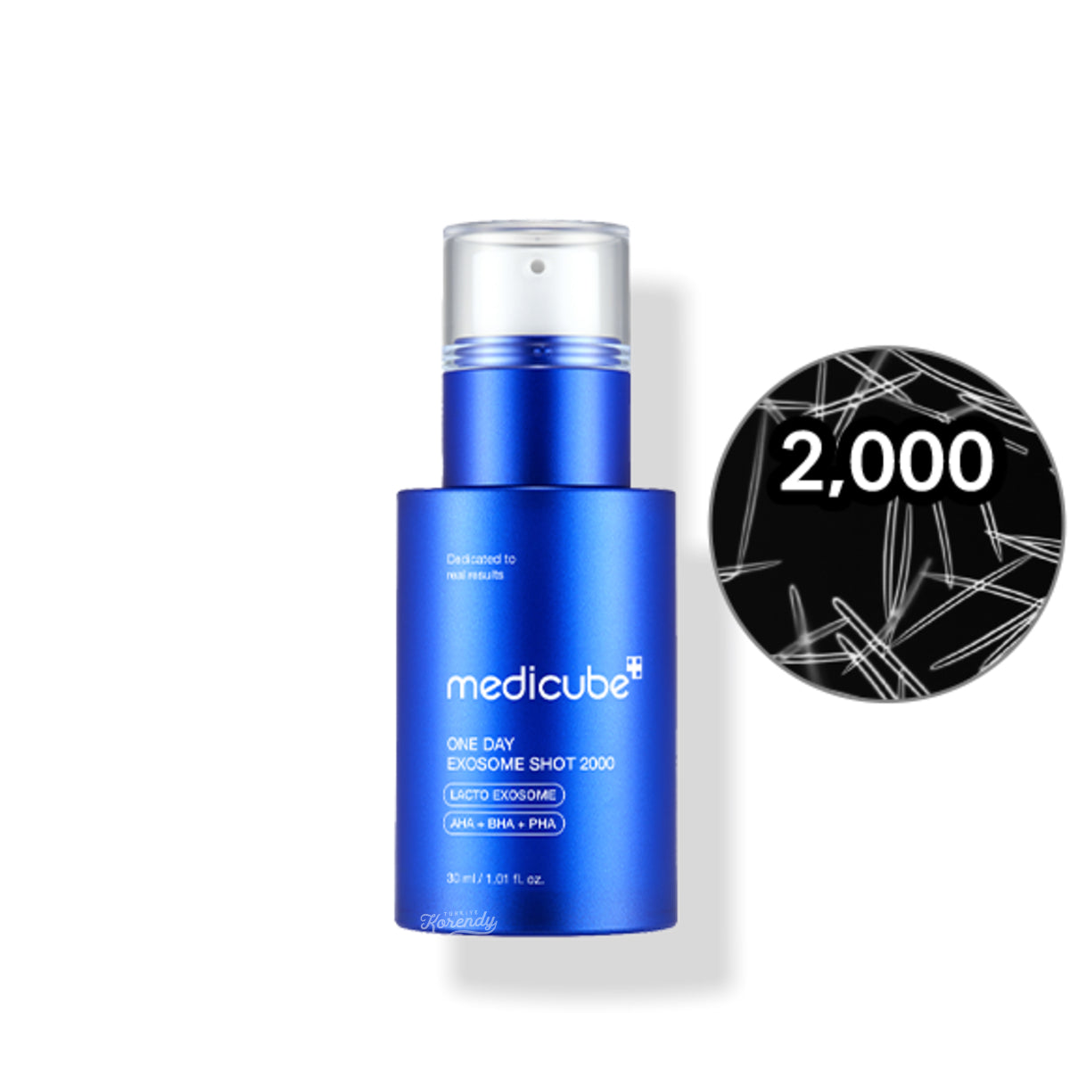 Medicube One Day Exosome Shot Pore Serum 2000 para una piel suave 30ml