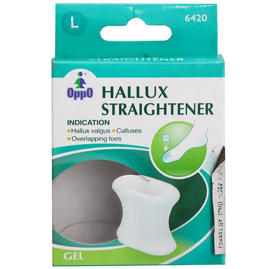 Oppo Hallux Straightener Gel for Overlapping Toes Calluses & Valgus, Large Foot Care Pasteur Pharmacy