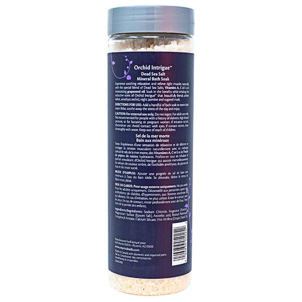 Vitabath Orchid Intrigue Dead Sea Salt 27 oz Dead Sea Salt Pasteur Pharmacy