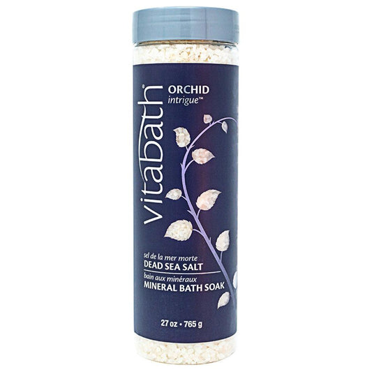 Vitabath Orchid Intrigue Dead Sea Salt 27 oz Dead Sea Salt Pasteur Pharmacy