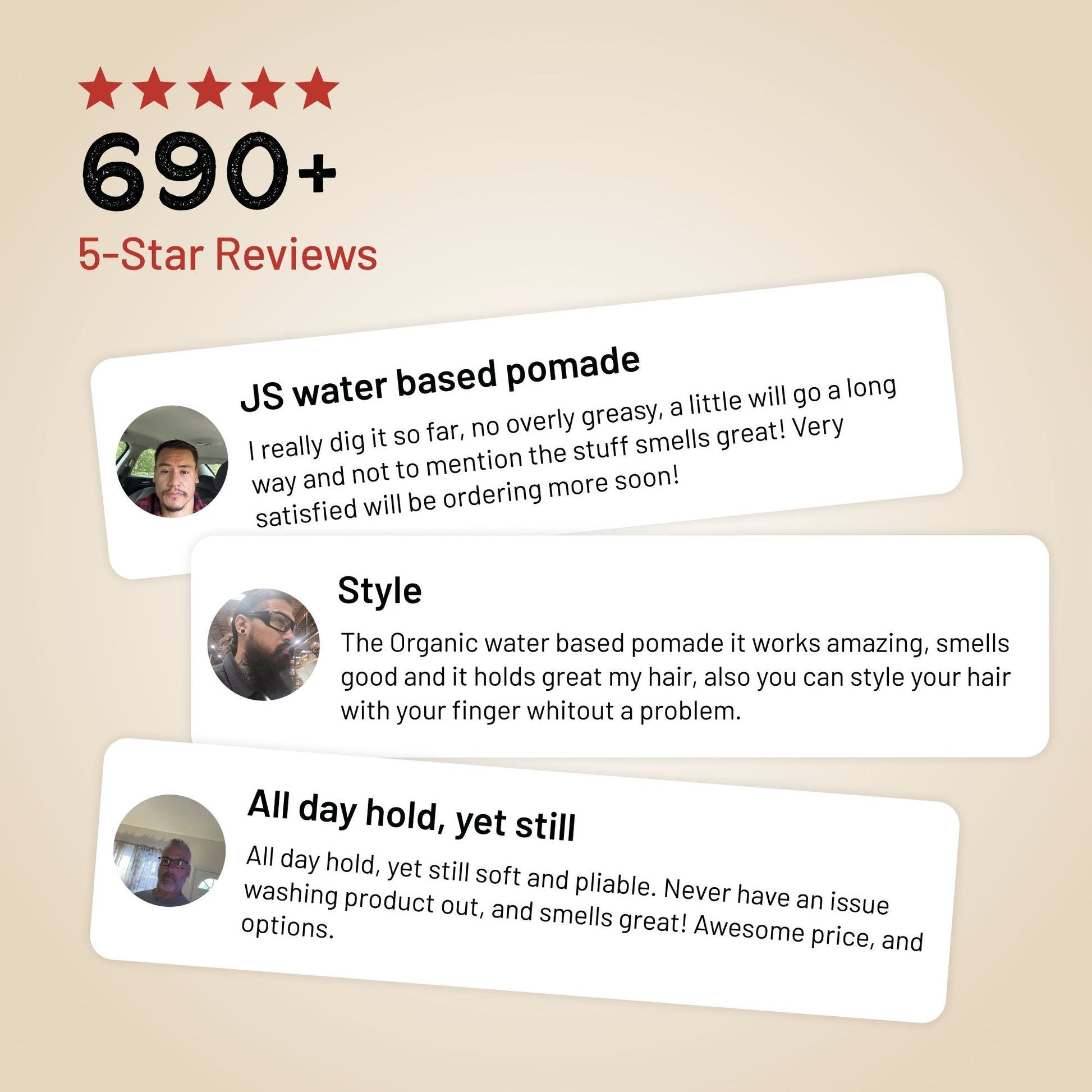 Johnny Slicks Organic Water Based Pomade Hair Styling Pomade Johnny Slicks