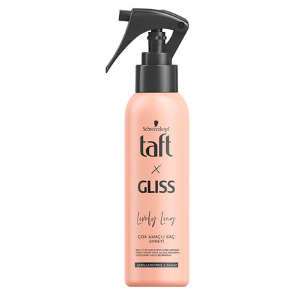 Laca multiusos Taft x Gliss para fijación y cuidado 150 ml