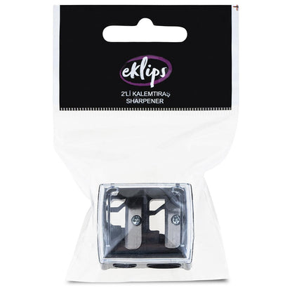 Eklips Makeup Pencil Sharpener: Precision Sharpening for Eyeliner, Lip Liner & Eyebrow Pencils - Prevents Breakage & Maximizes Pencil Life