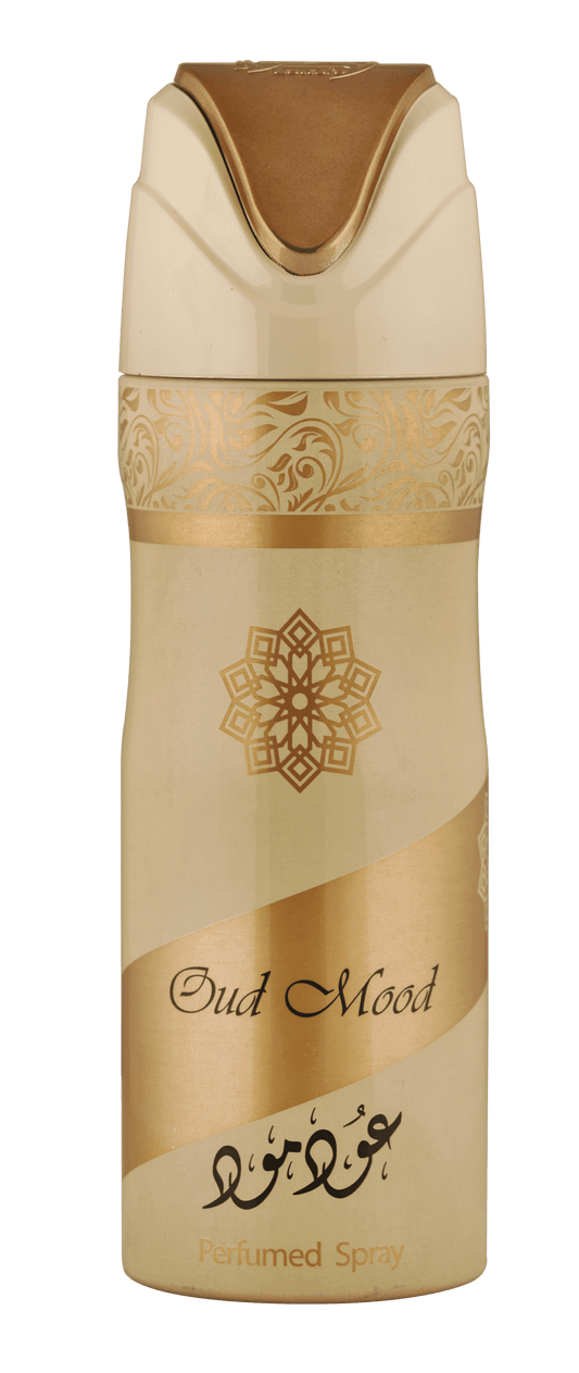 Lattafa Oud Mood Unisex Perfumed Body Spray, 200 ml/6.67 fl.oz.