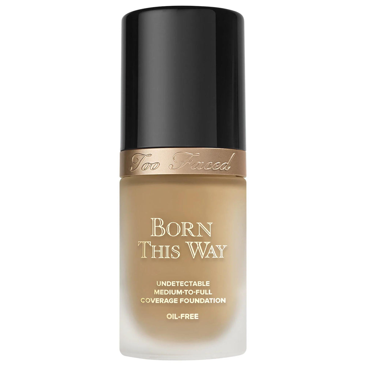 Too Faced Born This Way Natural Finish Longwear Liquid Foundation - Oil-Free, Vegan, Gluten-Free, Cruelty-Free Makeup