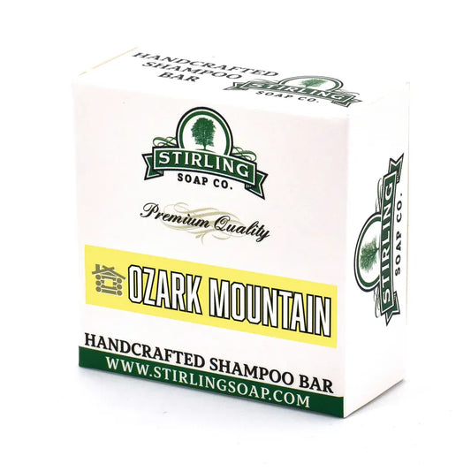 Stirling Soap Co. Ozark Mountain Shampoo Bar 3.8 Oz Shampoo Bar Pasteur Pharmacy