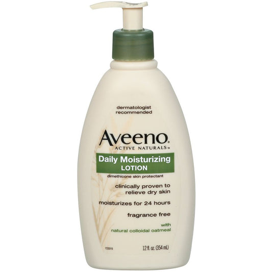 Aveeno Active Naturals Daily Moisturizing Lotion Pump 12 Oz Moisturizing Lotion Pasteur Pharmacy